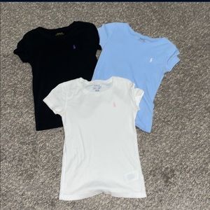 Ralph Lauren Polos Girls size M(8-10)